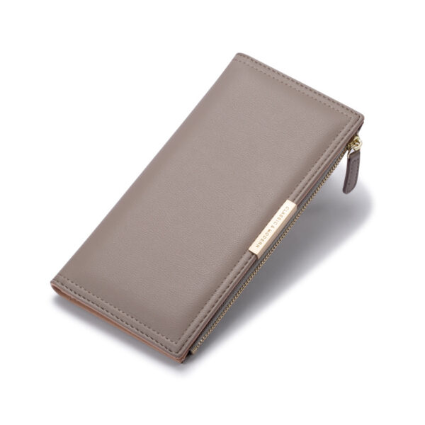 Geldbörsen Und Taschen Mode Einfarbig PU Geldbörse Universal #3309 – Bild 3