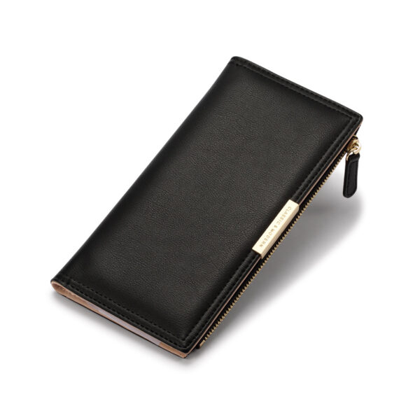 Geldbörsen Und Taschen Mode Einfarbig PU Geldbörse Universal #3309 – Bild 5